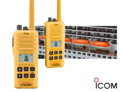 IC-GM1600E Ricetrasmettitore portatile VHF GMDSS di emergenza
