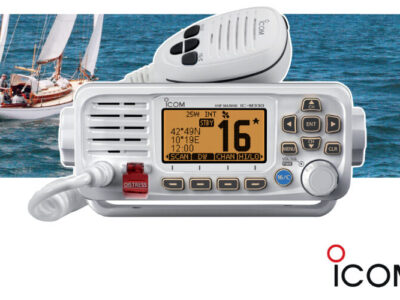 IC-M330GE Ricetrasmettitore fisso marino in banda VHF con ricevitore GNSS e DSC in classe D